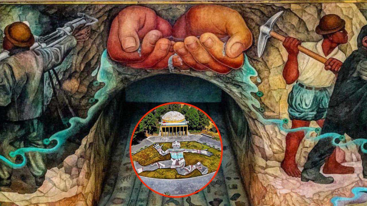 El mural de Diego Rivera que estuvo bajo el agua: arte sumergido en Chapultepec