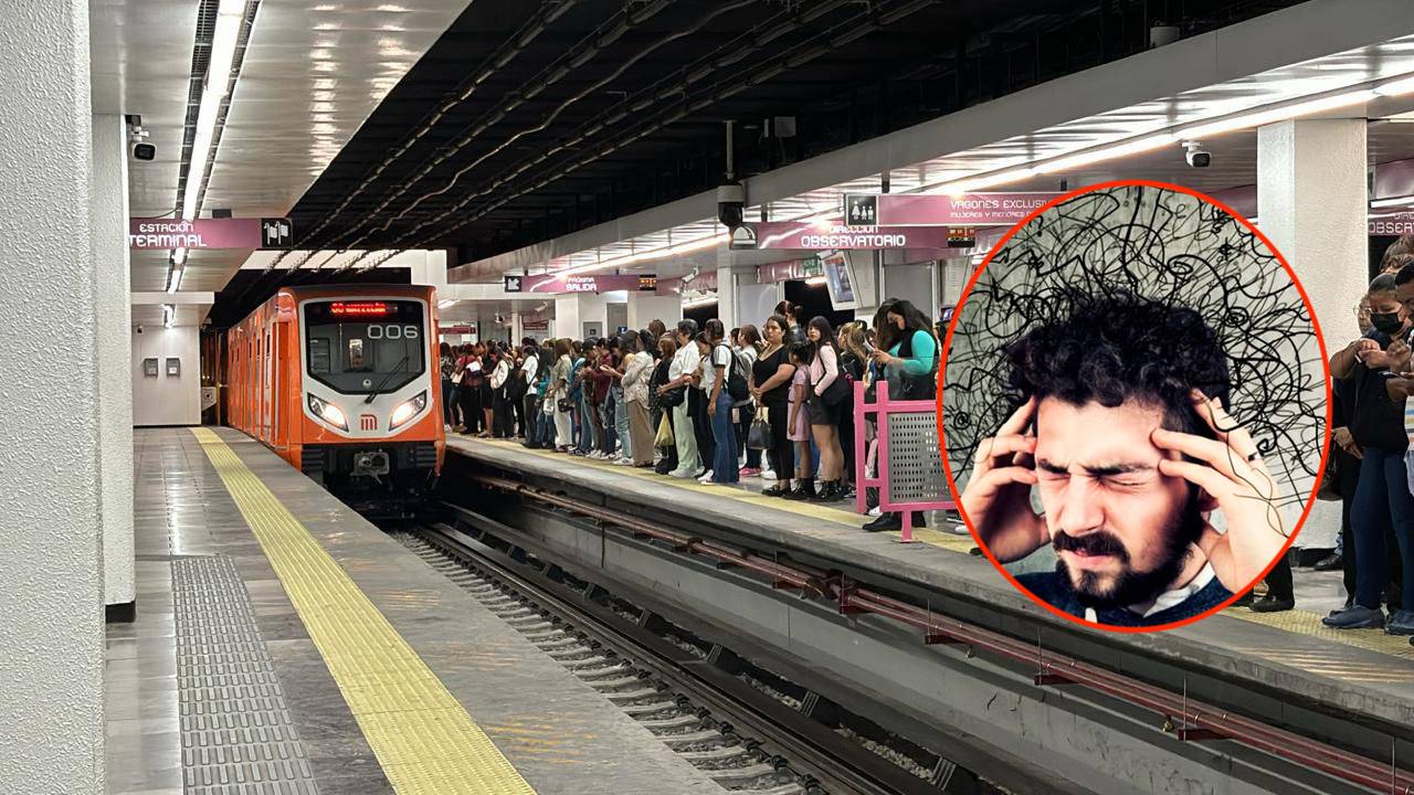 Metro de CDMX lanza campaña de manejo del estrés para usuarios