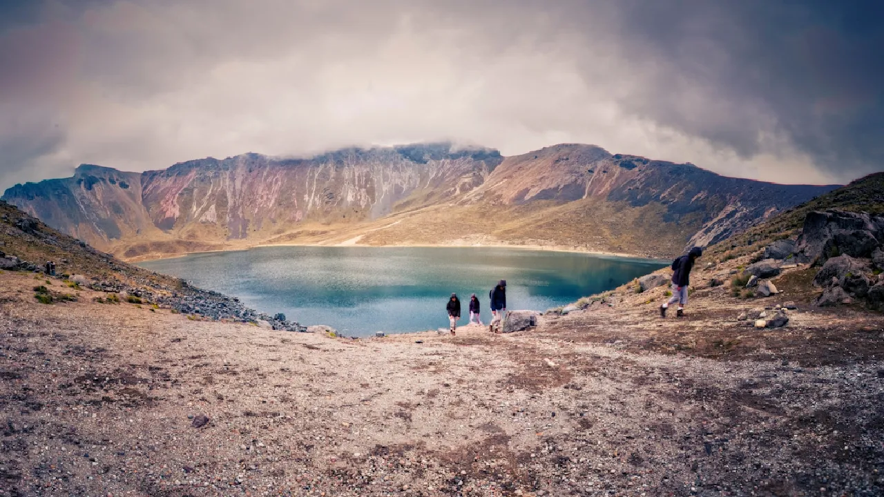 acceso al Nevado de Toluca