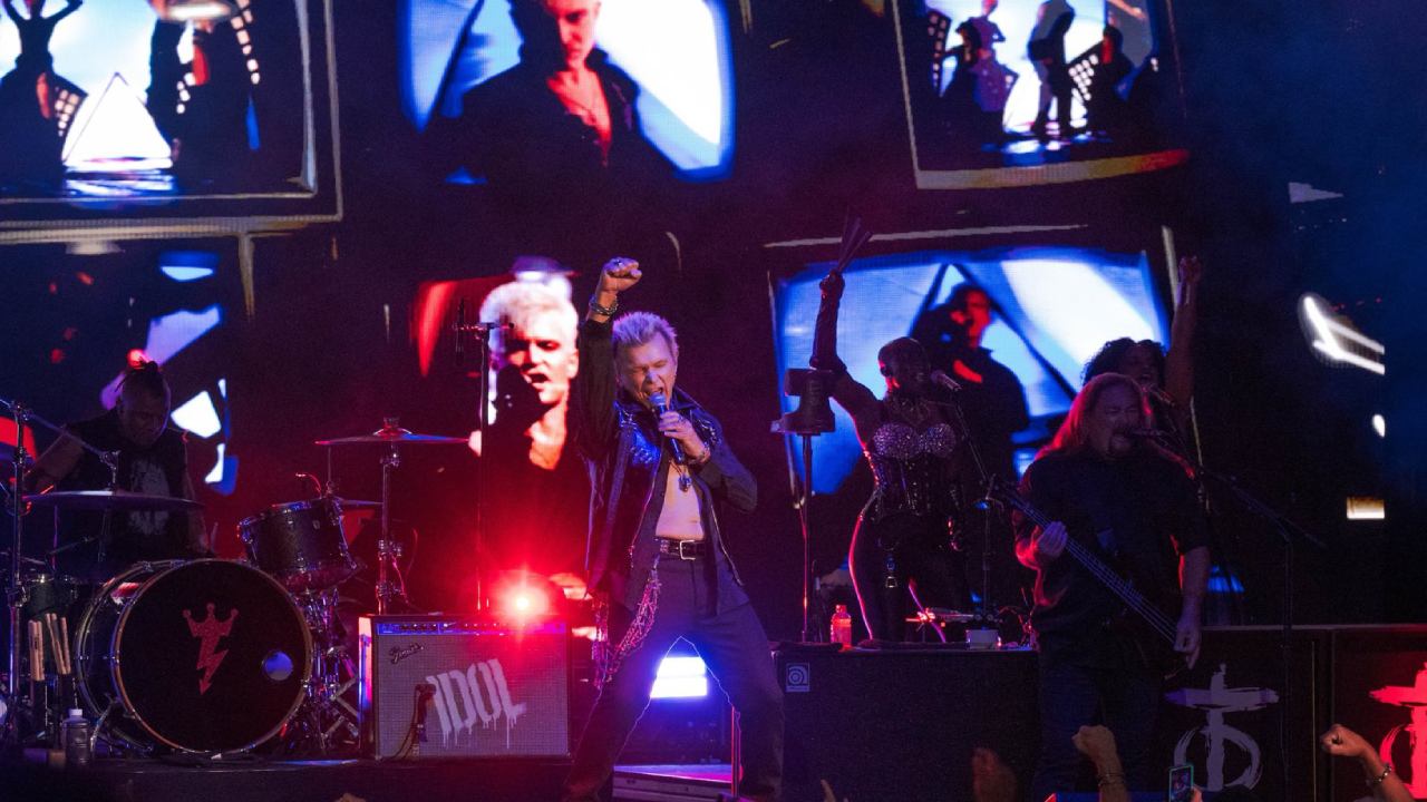 Billy Idol regresa a la CDMX con concierto lleno de Punk-rock Foto: X