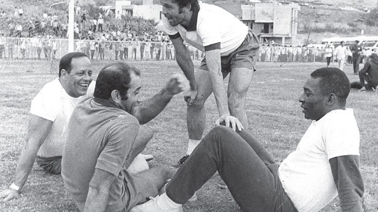 Pelé en Guadalajara durante el Mundial de México 70 Foto: X