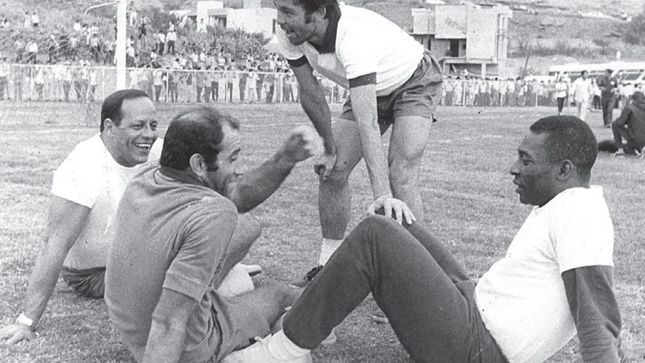Pelé en Guadalajara durante el Mundial de México 70 Foto: X