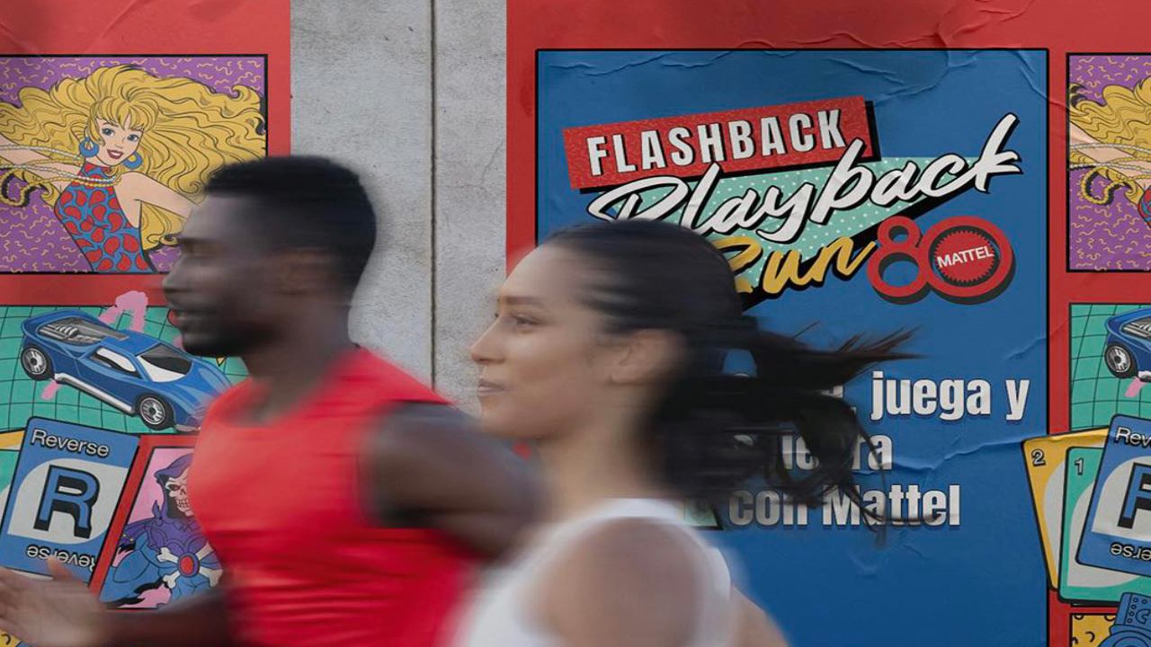 Mattel Flashback Playback Run CDMX 2025 nos lleva a los 80’s Foto: ASdeportes