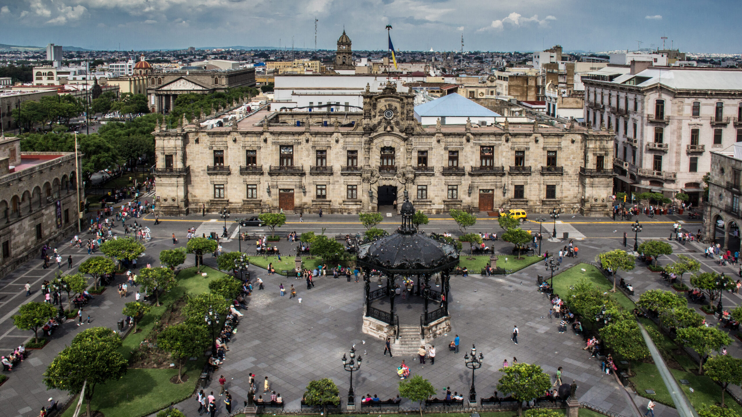 Palacio de gobierno de Guadalajara, lugar importante para la Independencia de México