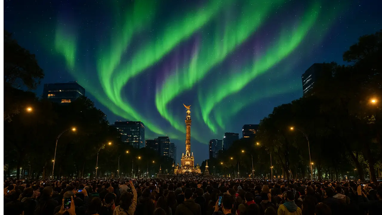 Auroras boreales en México: UNAM prevé nuevos avistamientos