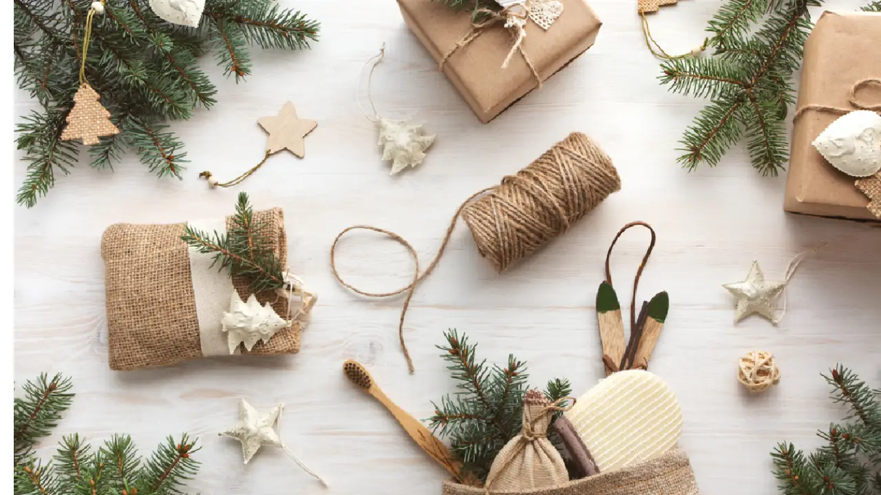 Como vivir una Navidad sostenible con regalos y decoración ecológica