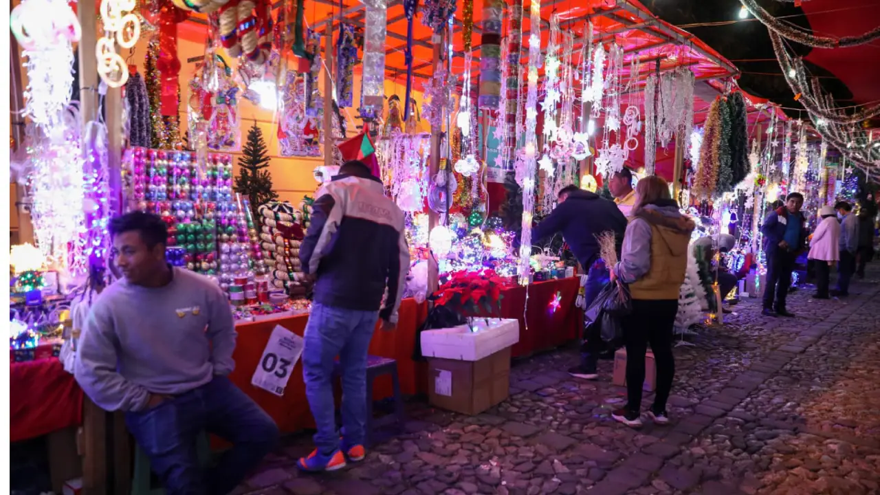 Mercados y bazares navideños en Ciudad de México