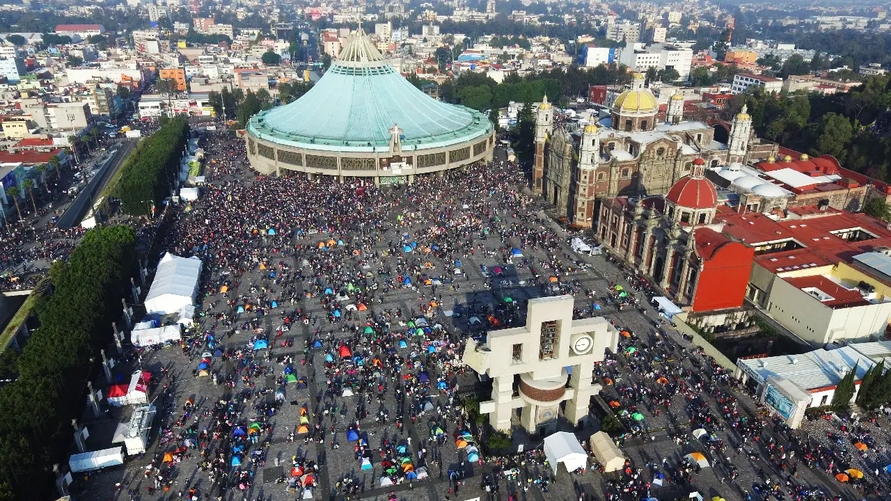 peregrinaciones basílica de Guadalupe