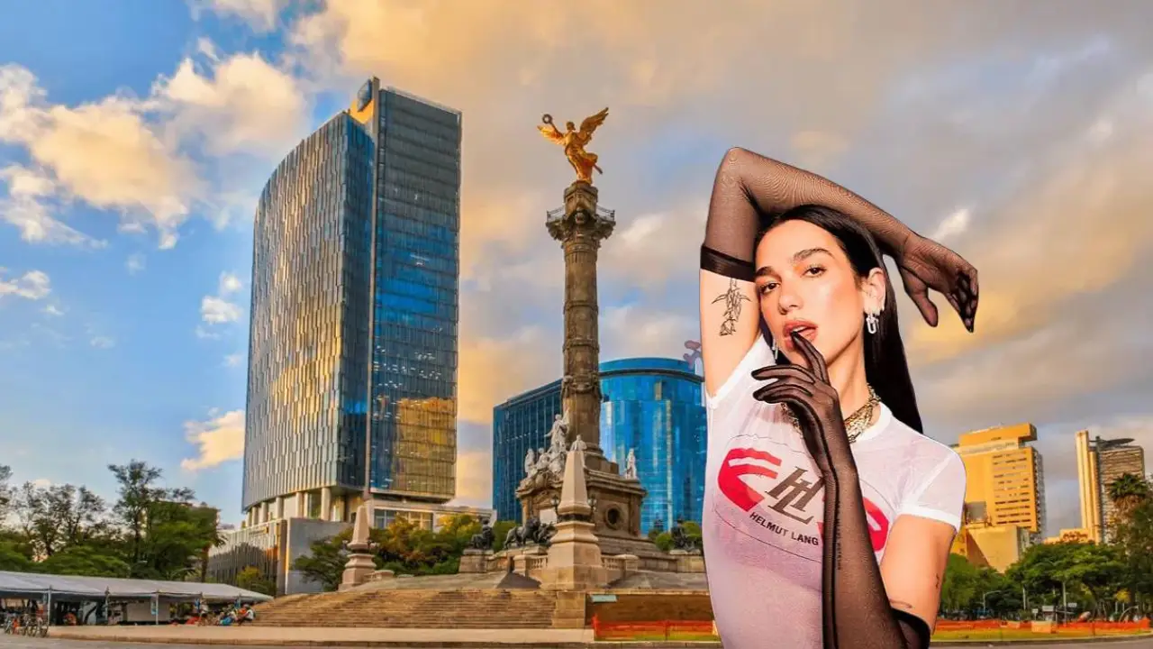 Estos son los lugares de CDMX que ha visitado Dua Lipa durante su gira por México