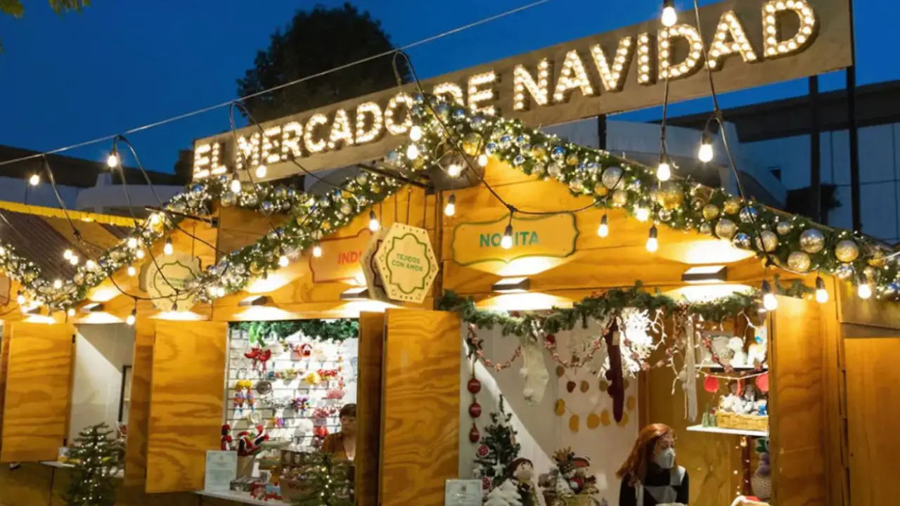 Mercado de la Navidad en CDMX regresa con luces y entrada gratuita