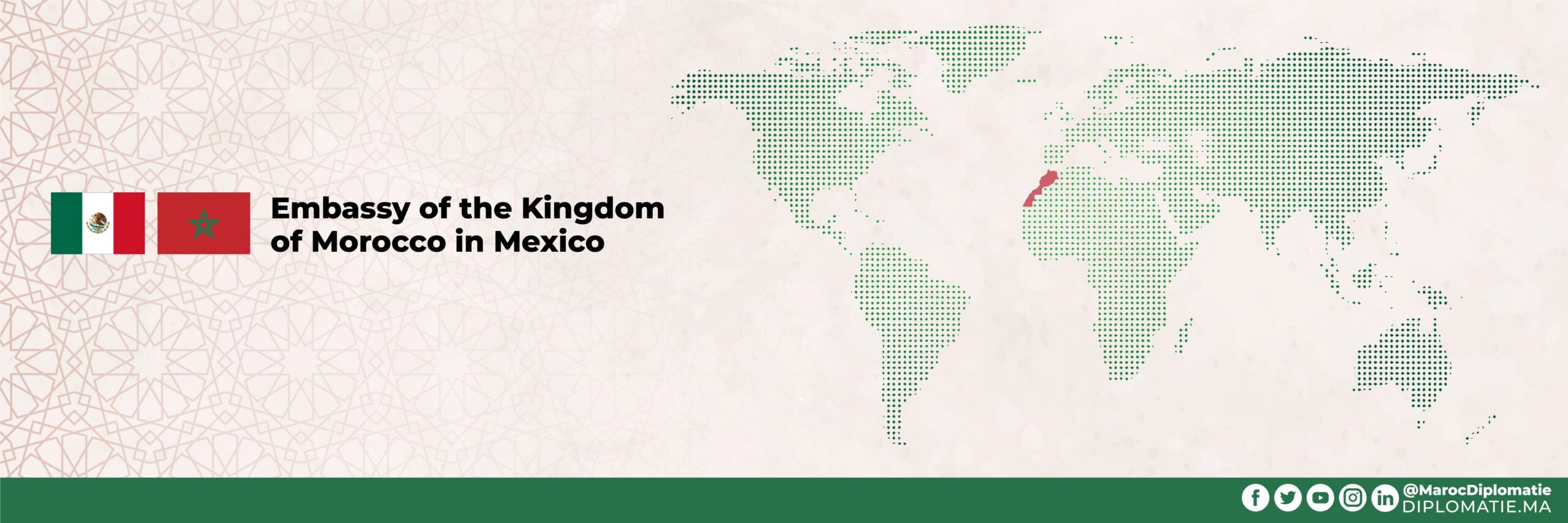 Embajada de Marruecos en México.