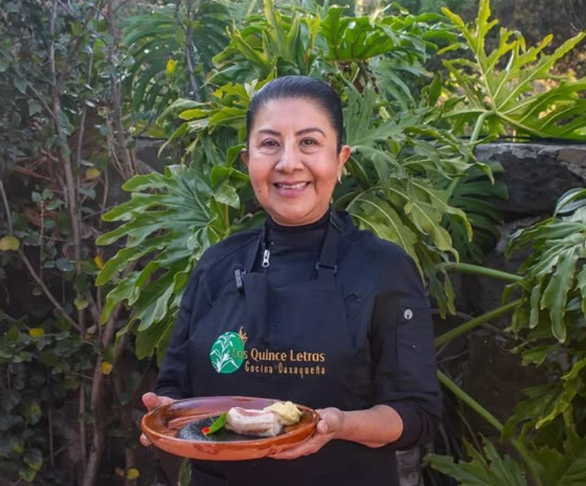 Chef Celia Florian, restaurante Las quince letras.