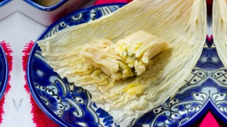 Come nutritivo en la Feria del Tamal Vegano en la CDMX