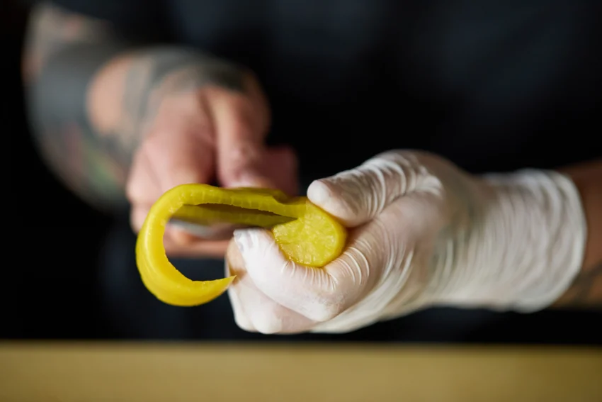 Cortes impecables en la comida japonesa. Batta Sushi.