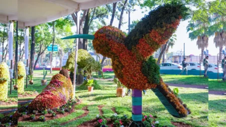 Esculturas vegetales embellecerán CDMX rumbo al Mundial 2026
