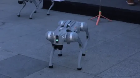 Perros robot vigilarán el Estadio Monterrey durante el Mundial 2026