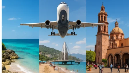 Vuelos más cortos de México: tres trayectos rápidos y sorprendentes