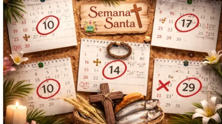 ¿Por qué la Semana Santa cambia cada año de fecha?