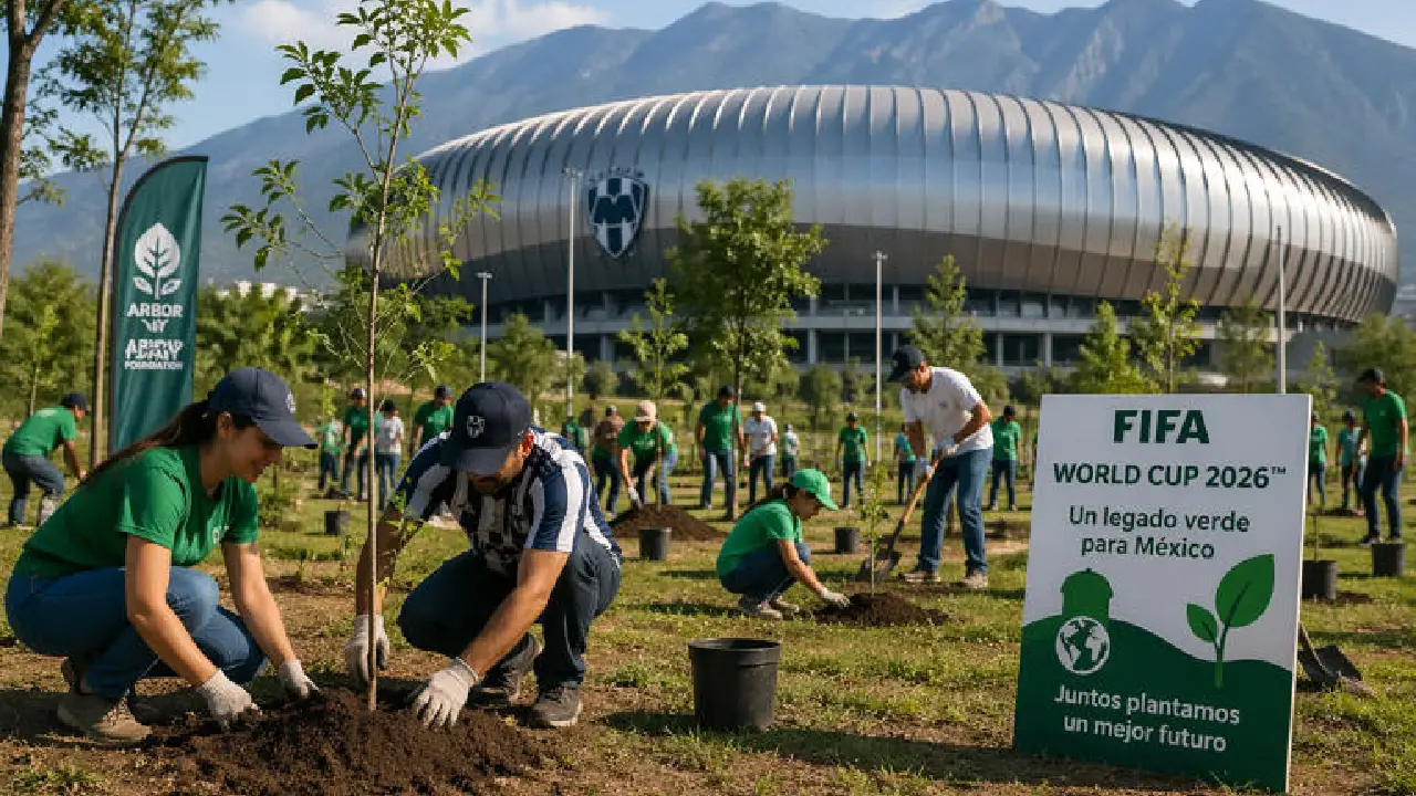 La FIFA anunció una estrategia de reforestación a gran escala como parte de su plan de sostenibilidad rumbo al torneo.