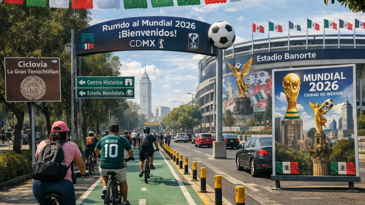 Ciclovía de Tlalpan: nueva ruta ciclista rumbo al Mundial 2026 en CDMX