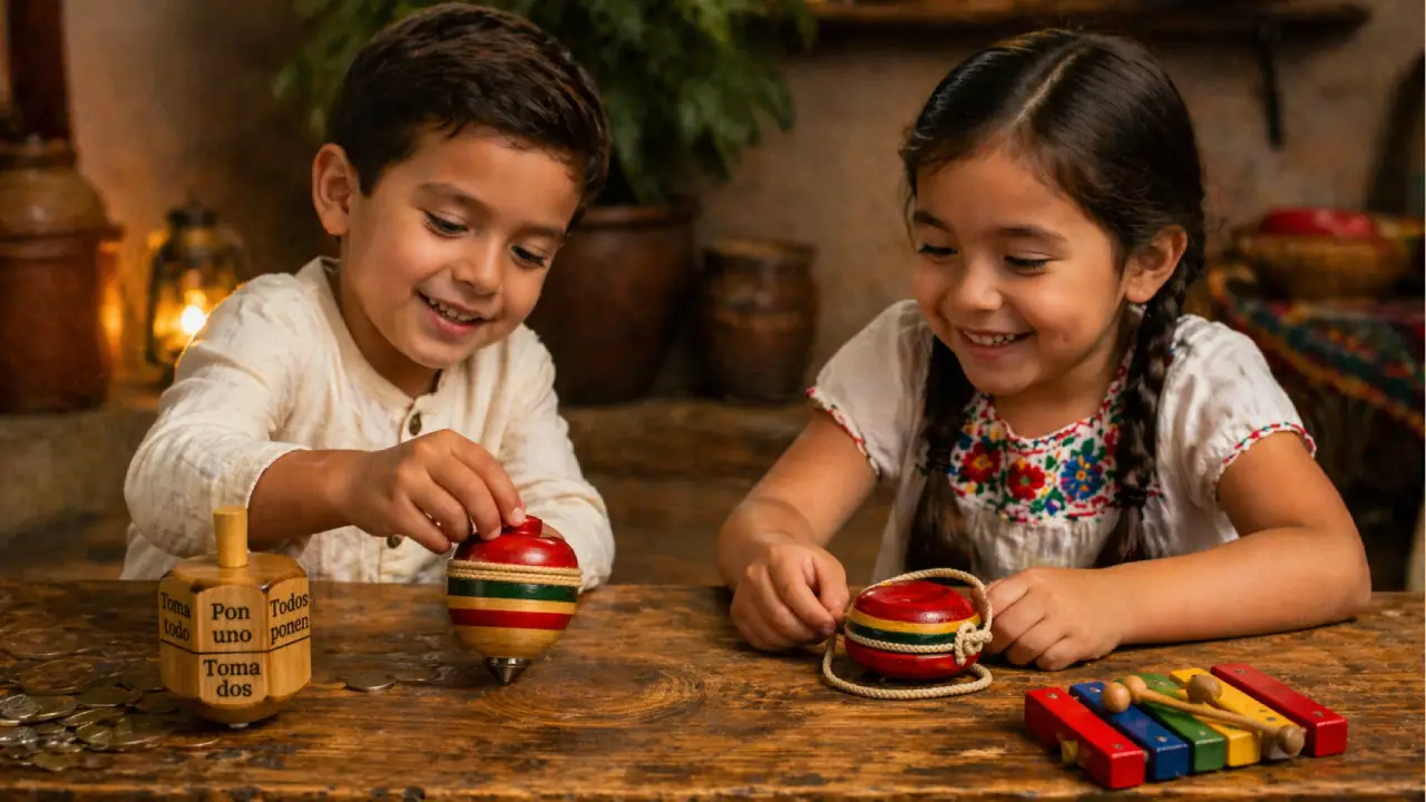 Juguetes tradicionales mexicanos preservan creatividad y diversión en generaciones