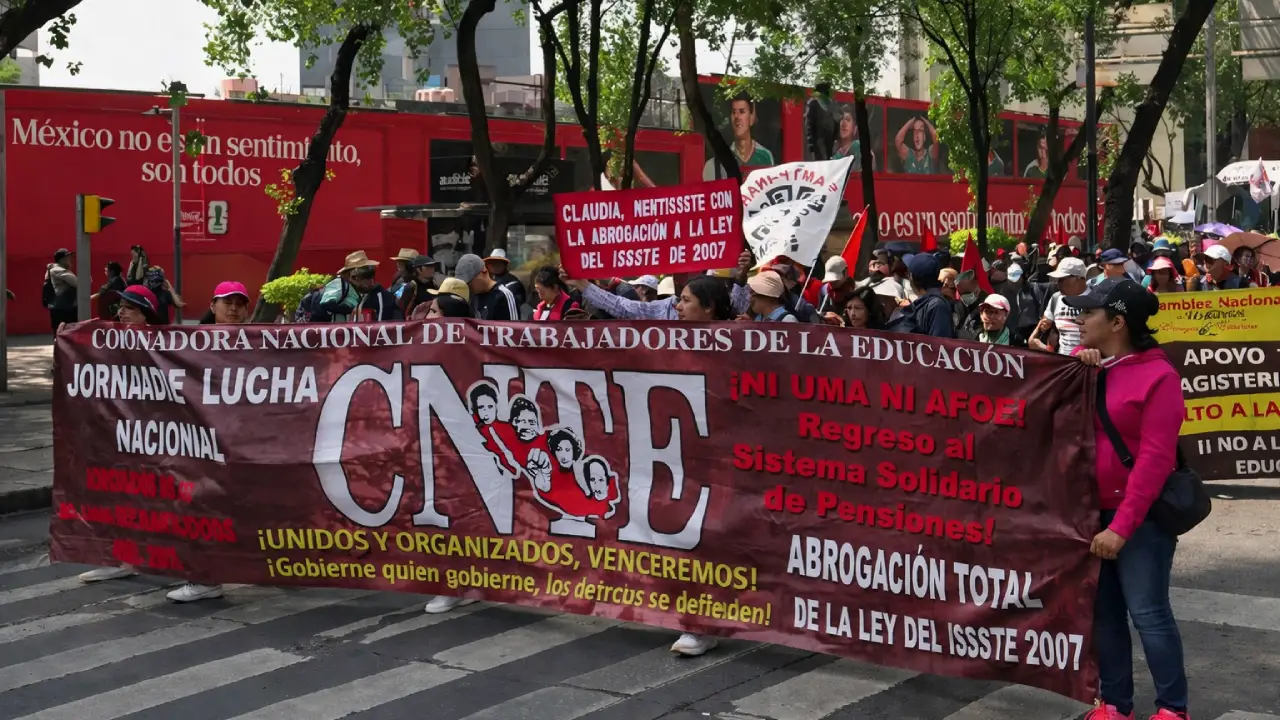 Megamarcha del 1 de mayo en CDMX: ruta, horario y calles cerradas por la CNTE