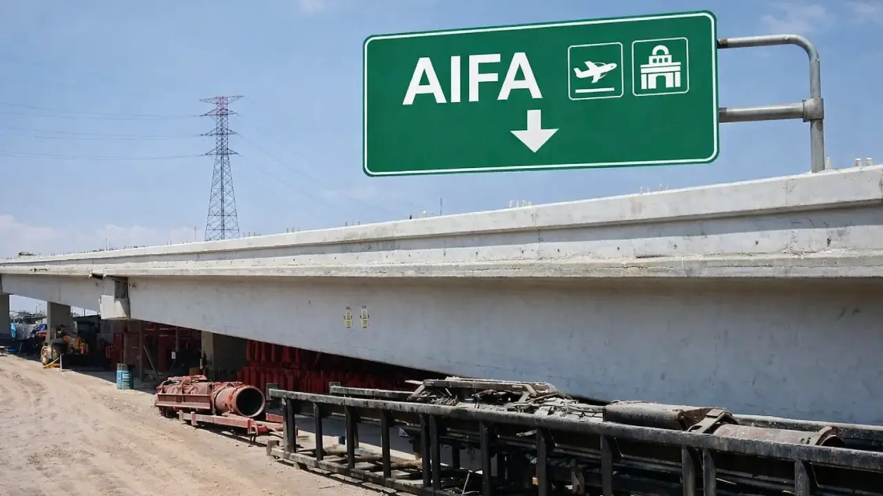 Ruta gratuita al AIFA: este es el puente La Mexiquense