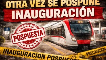 Se retrasa el tren al AIFA: no llega a Semana Santa, pero sí al Mundial