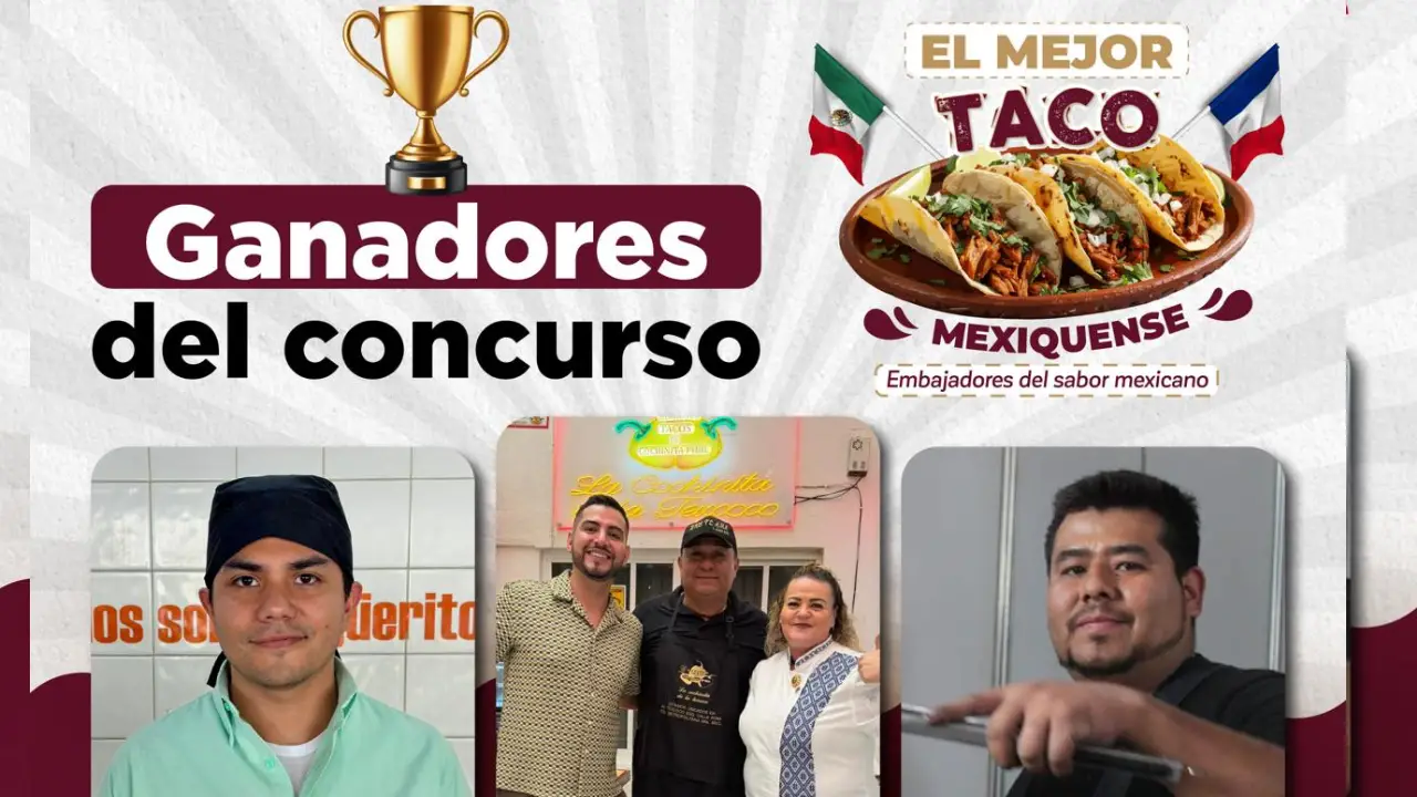 El Mejor Taco Mexiquense conquista París con sabor del Edomex