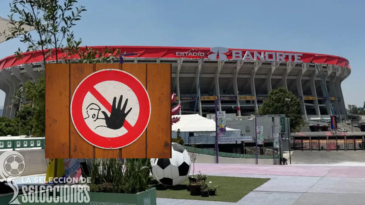 FIFA revela qué sí y qué no podrás llevar al Mundial 2026