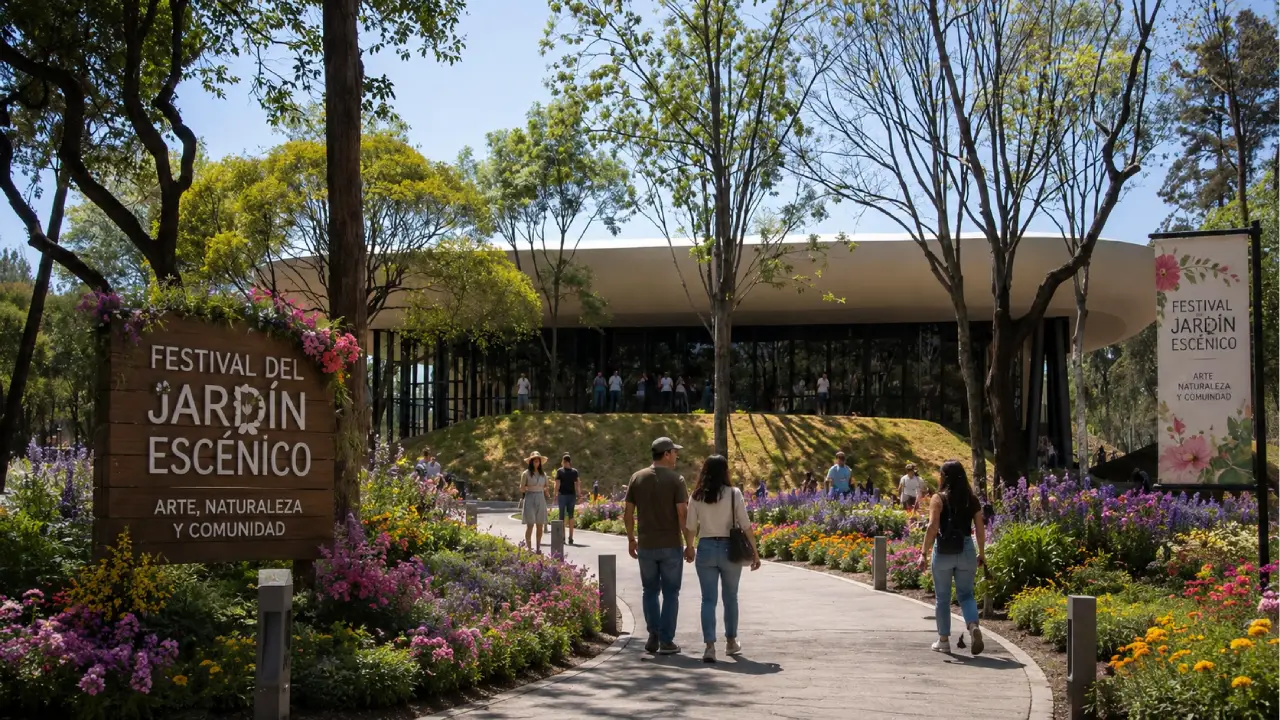 Festival del Jardín Escénico gratis en Chapultepec con arte y naturaleza