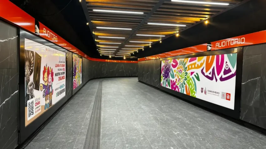 Renovación del Metro Auditorio.