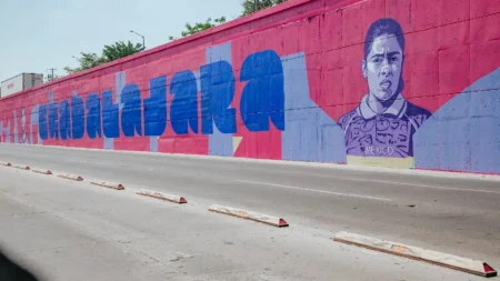 Revelan mural mundialista de más de 10 mil metros cuadrados en Guadalajara