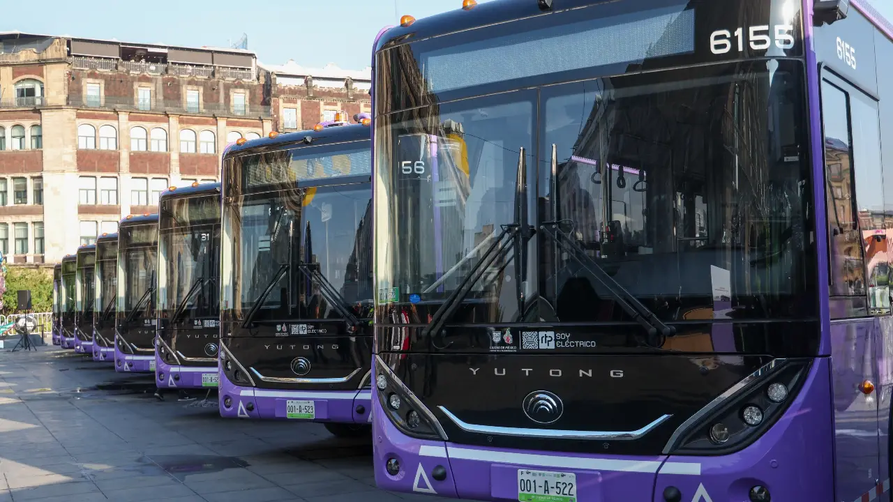 Así arrancó el nuevo Centrobús eléctrico en el Centro Histórico