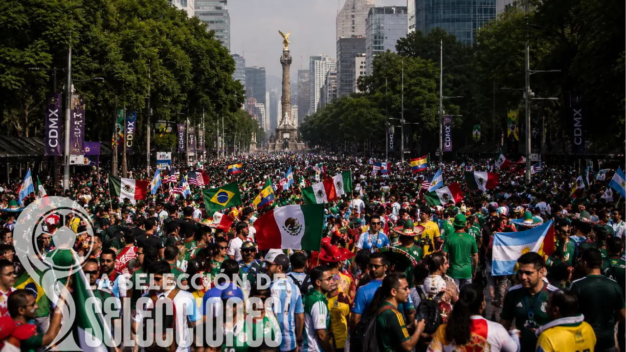 El Mundial llenarán de aficionados estas zonas de la CDMX