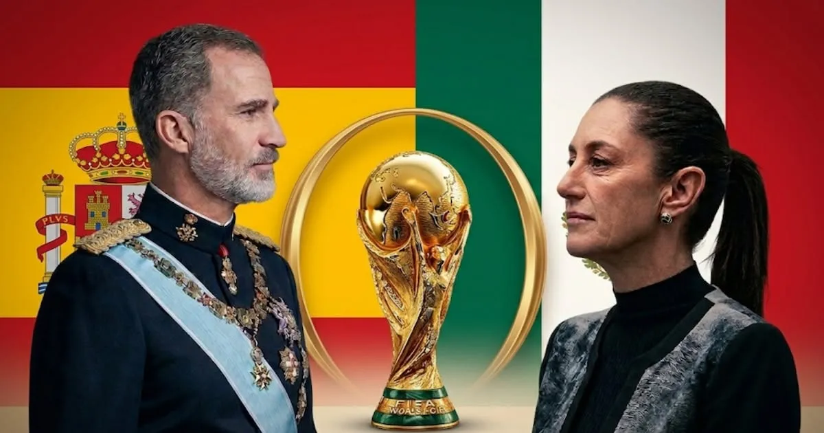 La visita del monarca español ocurre mientras México concentra la atención internacional por su participación como una de las sedes de la Copa Mundial 2026.