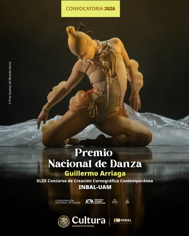 Premio Nacional de Danza Guillermo Arriaga 2026