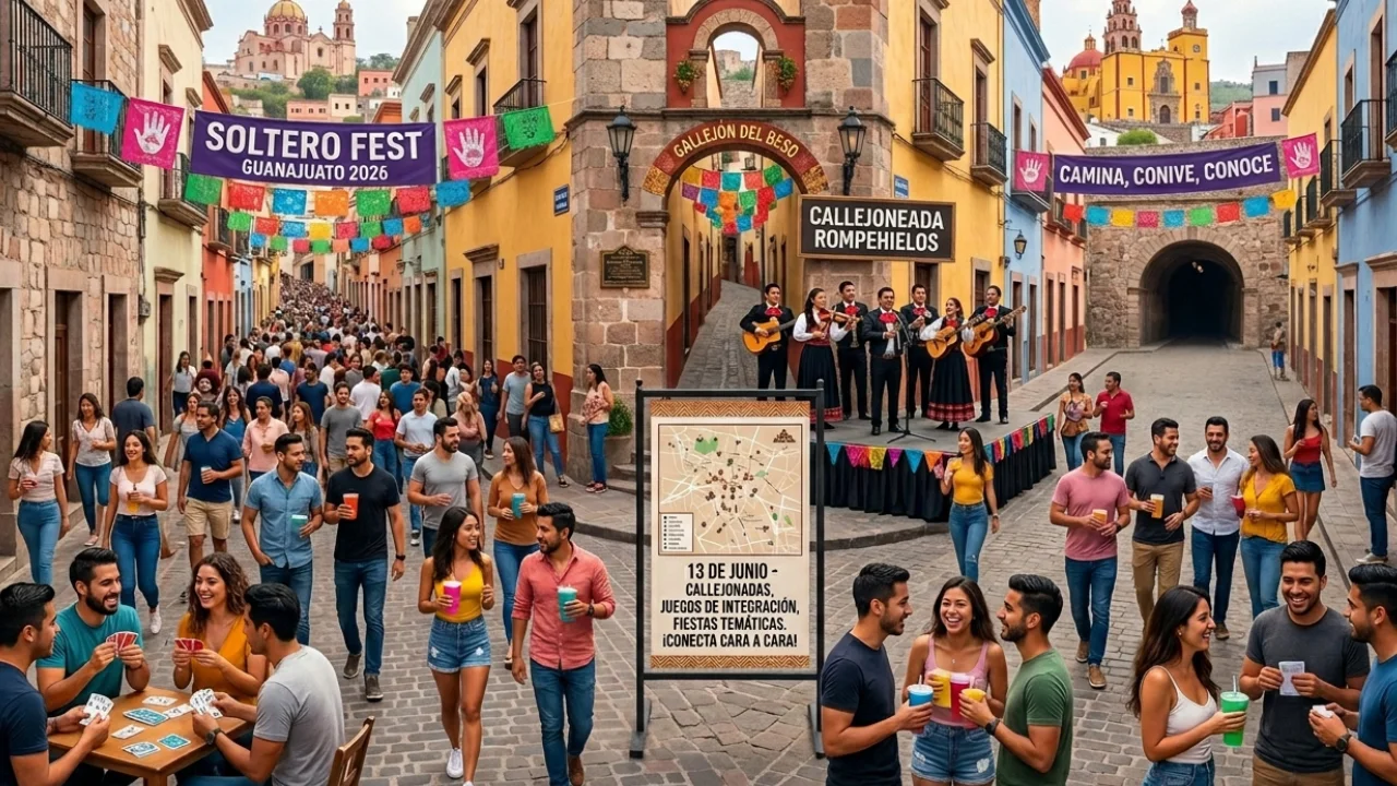 Soltero Fest 2026: el festival para conocer gente nueva en Guanajuato