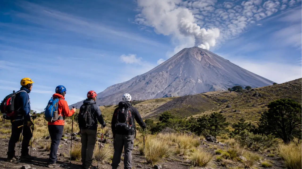 Volcanes activos en México: destinos turísticos para vivir la aventura