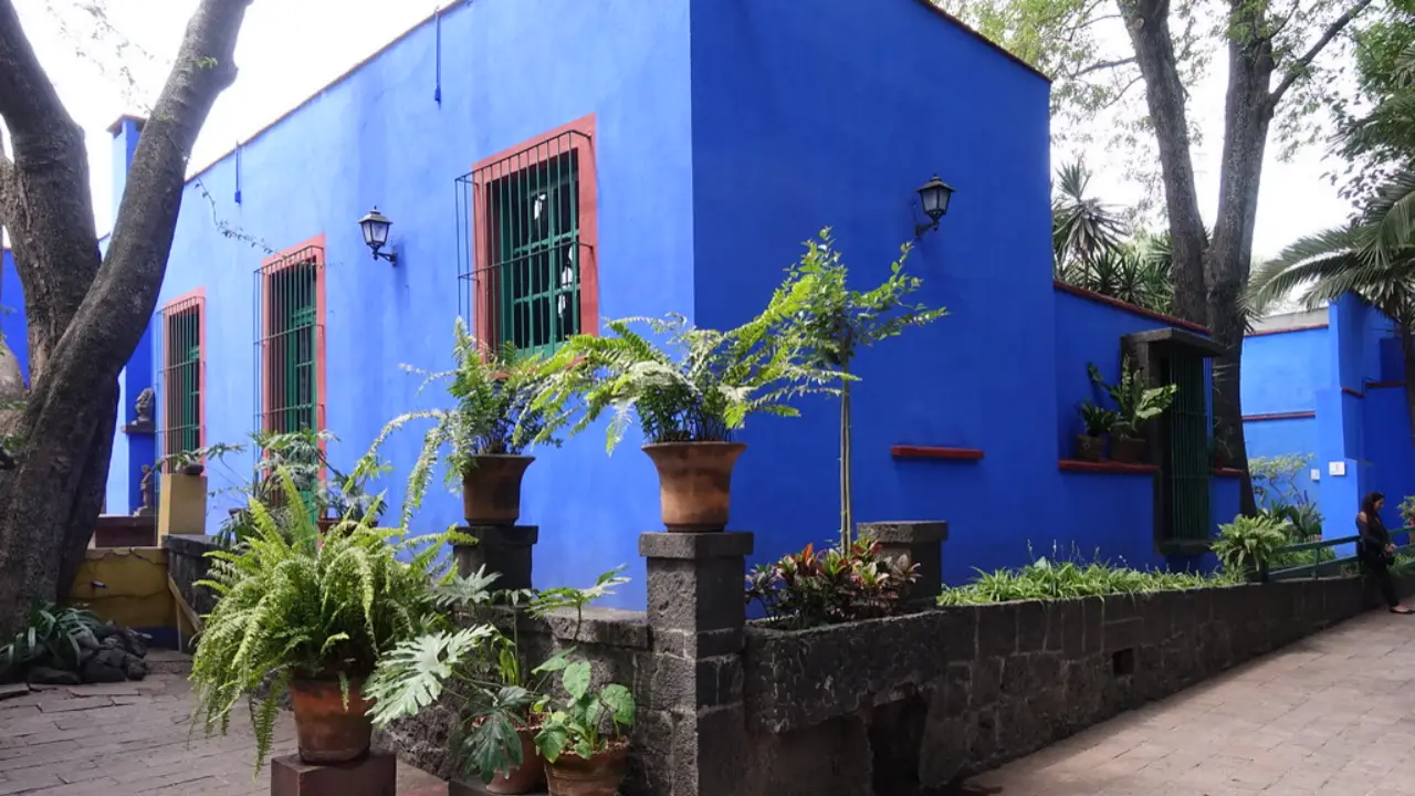 visita nocturna Casa Azul