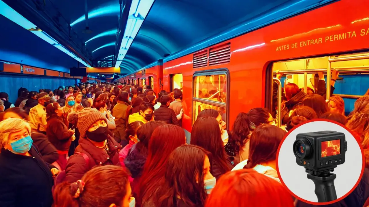 Cámaras de calor en el Metro permitirán consultar qué tan llenas van las estaciones