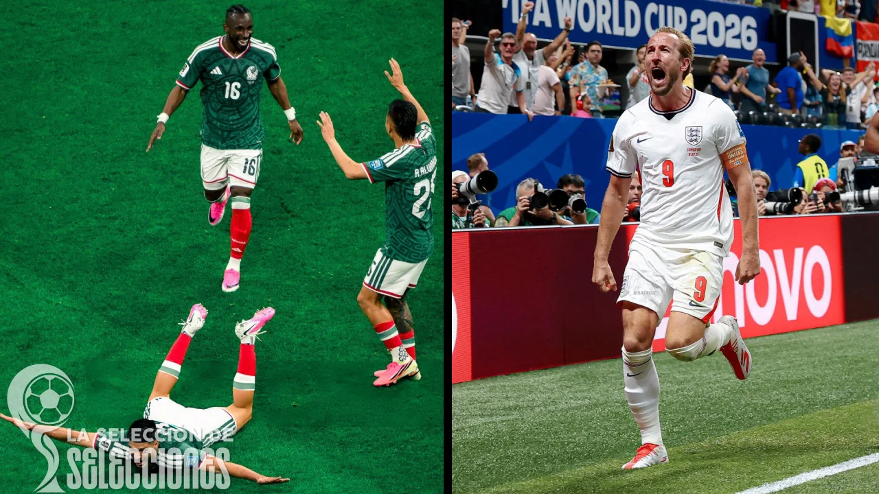 México vs Inglaterra: el historial que ilusiona al Tri antes de un duelo histórico en el Mundial 2026