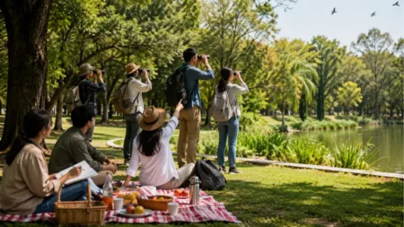 Picnic gratuito en Chapultepec invita a observar aves migratorias