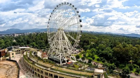 Rueda de la fortuna del parque Aztlán ofrece viajes gratis este verano