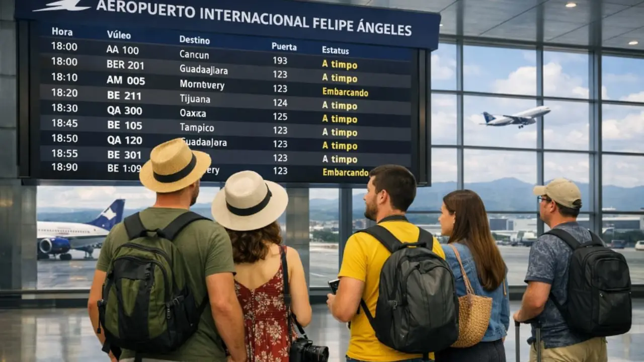 Rutas aéreas impulsan el turismo con 102 nuevas conexiones en México