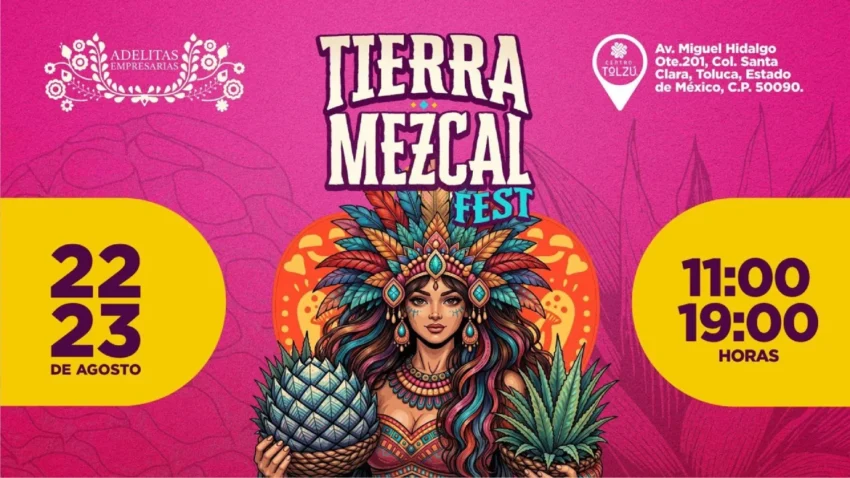 Tierra Mezcal Fest 2026 llevará el viaje del agave a Toluca con catas, talleres y más