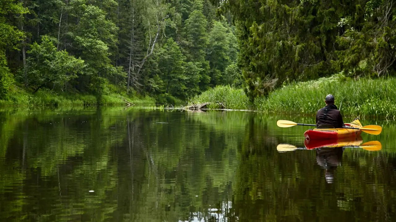experiencia en kayak