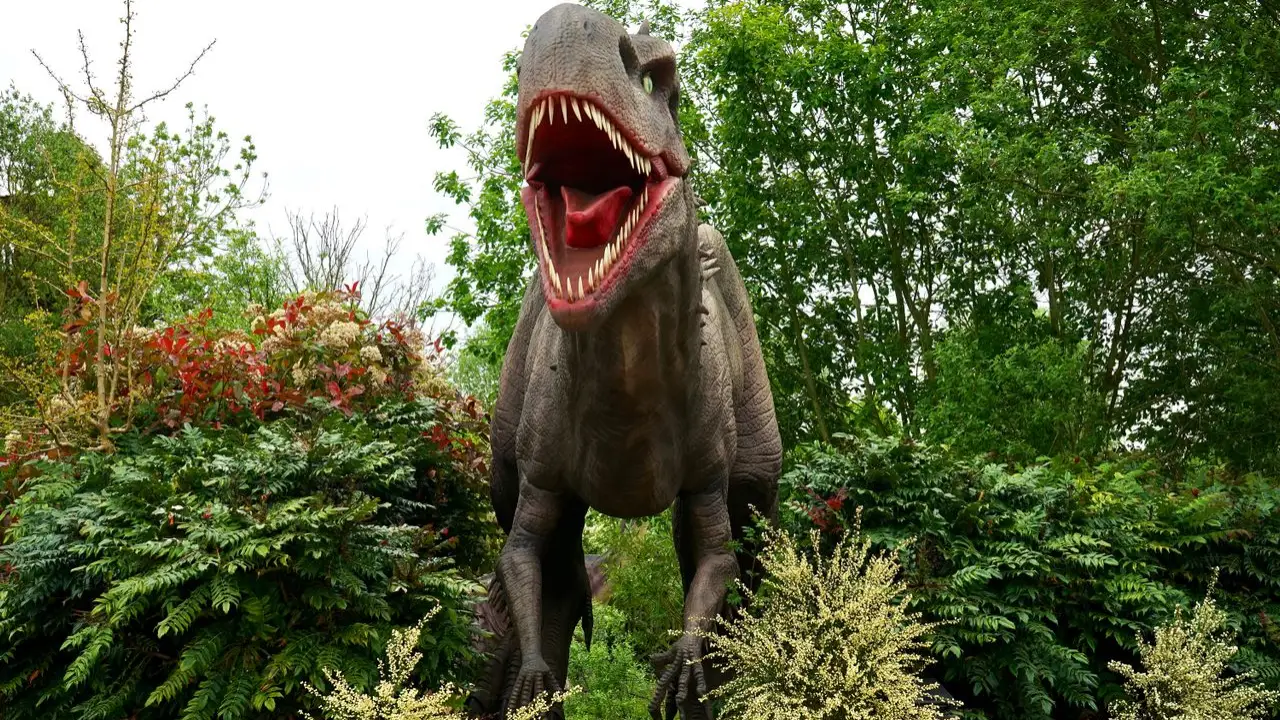 dinosaurios en el AIFA