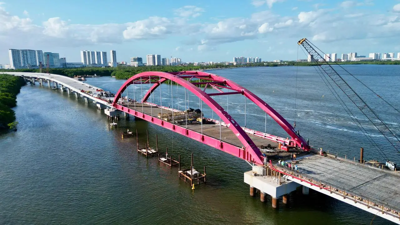 estampilla Puente Nichupté